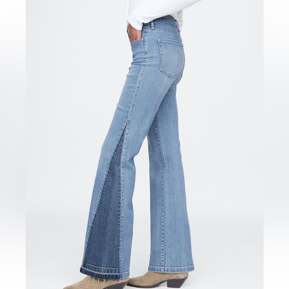 High rise 70s Flared Jeans - Picture 3 of 5